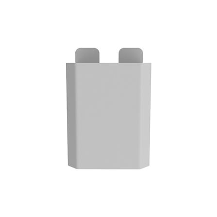 กล่องเหล็กใส่ของ SPACEMAKER 9.9X9X14.2 ซม. สีเทา_1