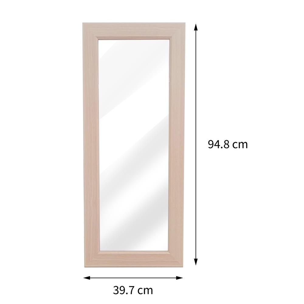 บานเดี่ยว FURDINI KEEPER 39.7X94.8 ซม. สี PINE OAK/กระจกใส