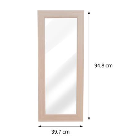 บานเดี่ยว FURDINI KEEPER 39.7X94.8 ซม. สี PINE OAK/กระจกใส_3