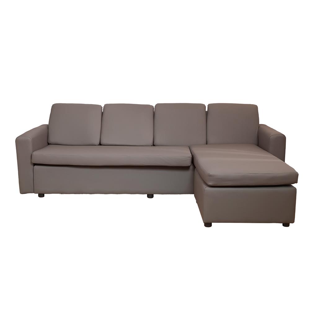 โซฟาเข้ามุม 4 ที่นั่ง FURDINI RALPHS สีเทา