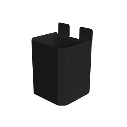 กล่องเหล็กใส่ของ SPACEMAKER 9.9X9X14.2 ซม. สีดำ_0