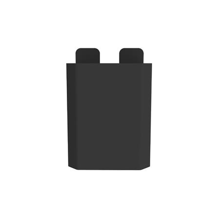 กล่องเหล็กใส่ของ SPACEMAKER 9.9X9X14.2 ซม. สีดำ_1