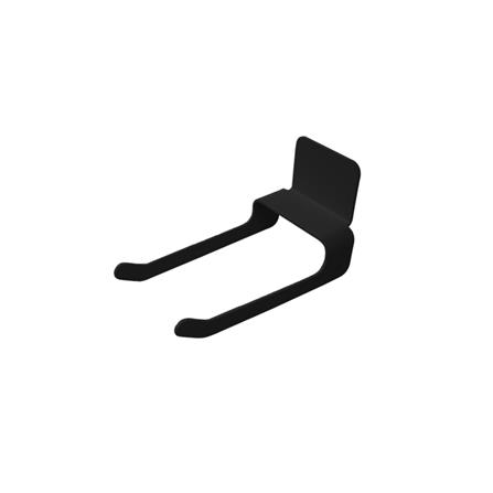 ที่แขวนของเหล็ก SPACEMAKER 4.4X8.4X4.5 ซม. สีดำ_0