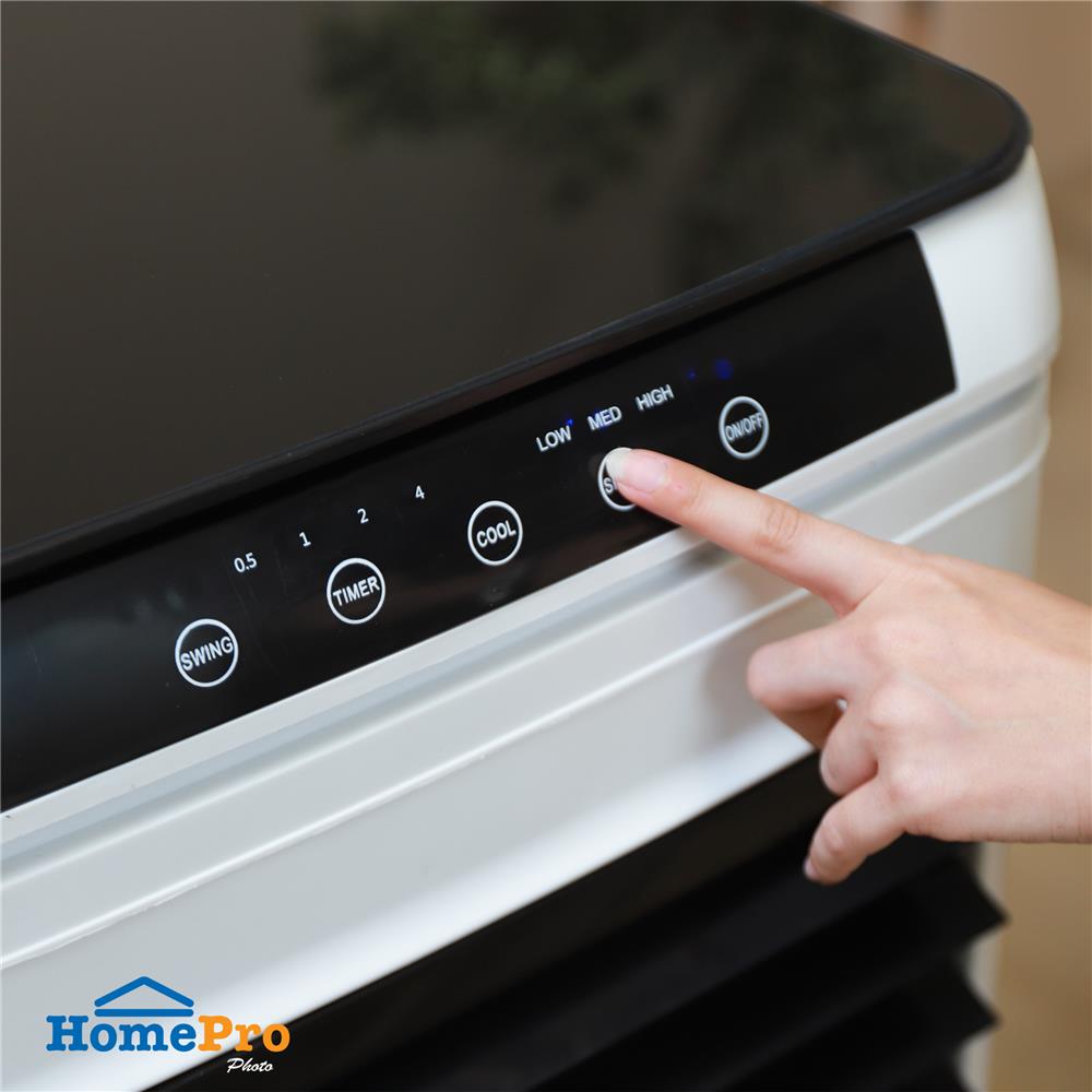 พัดลมไอเย็น NIKITO LF-720R สีขาว/ดำ