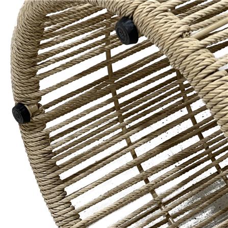 โต๊ะข้างหวายเทียม BENETTA NATURAL สีน้ำตาล_4