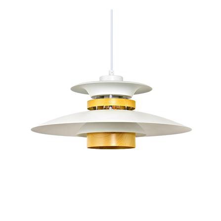 ไฟช่อ CARINI P249221-S สีขาว/น้ำตาล 1 หัว_1