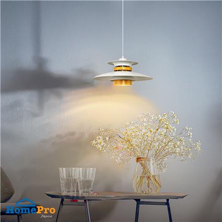 ไฟช่อ CARINI P249221-S สีขาว/น้ำตาล 1 หัว_2