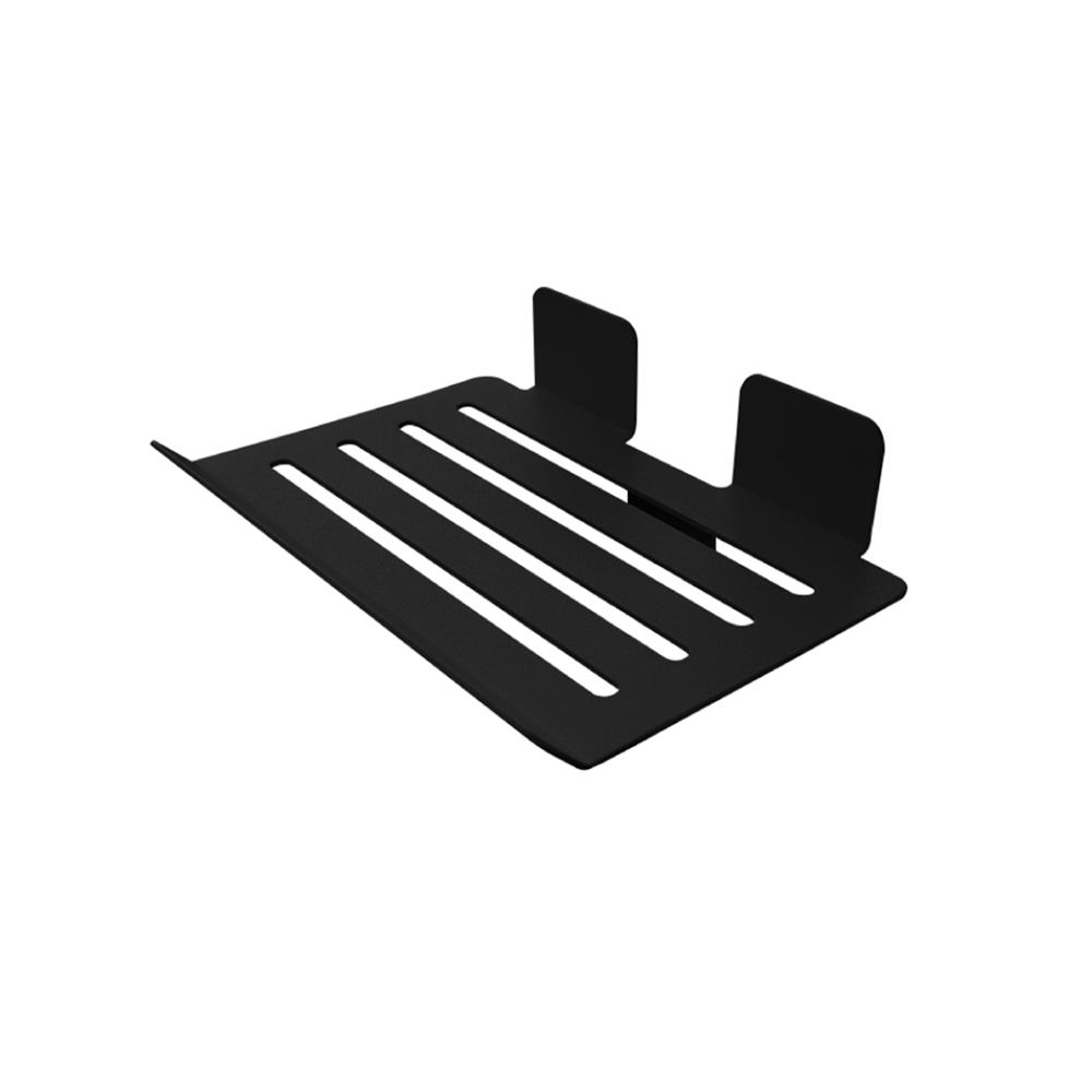 แผ่นชั้นวางของเหล็ก SPACEMAKER 12.4X9X4.6 ซม. สีดำ