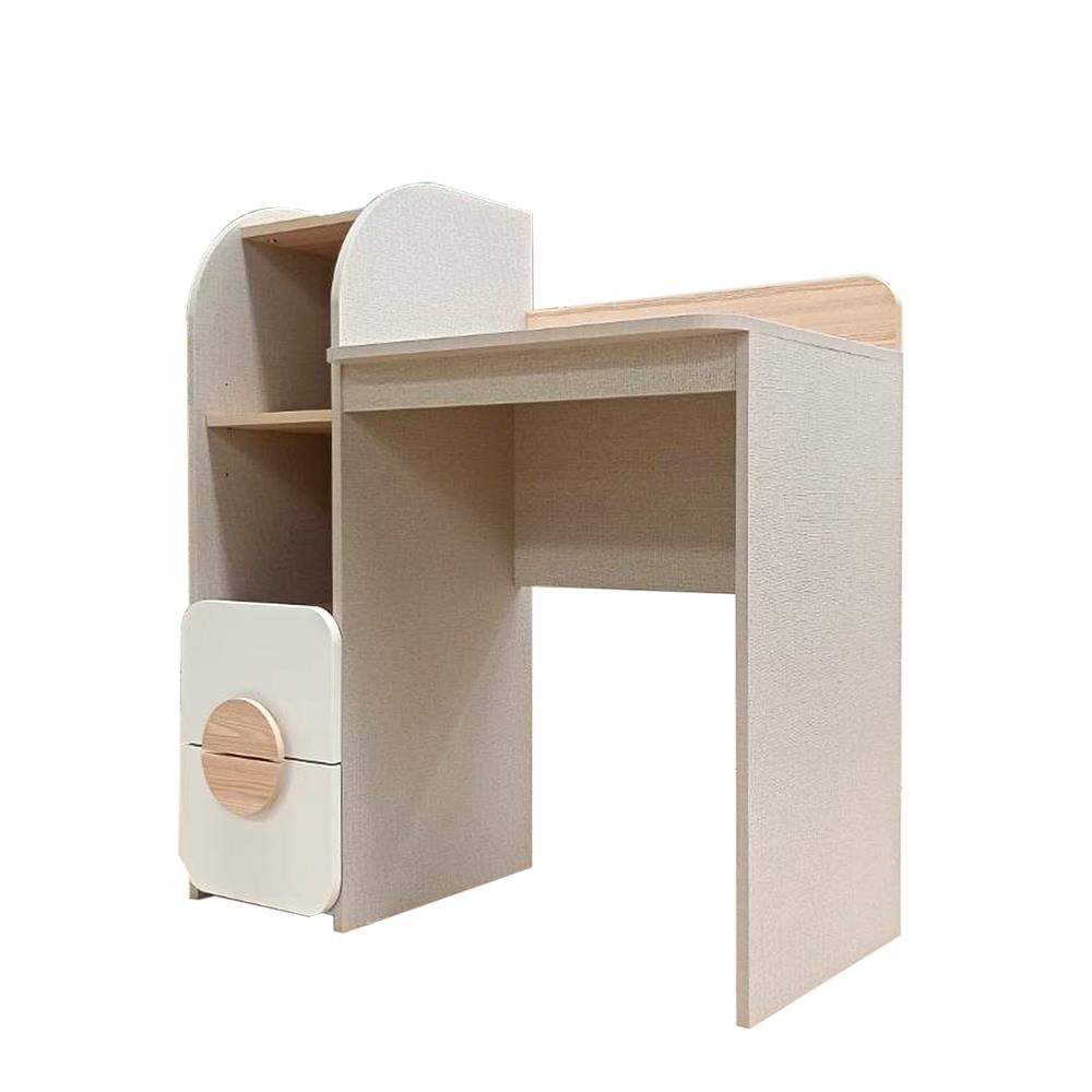 โต๊ะเขียนหนังสือ FURDINI TORI 90 ซม. สี PINEOAK/ขาว/เทา