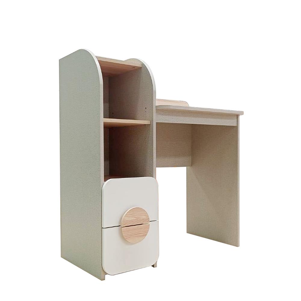 โต๊ะเขียนหนังสือ FURDINI TORI 90 ซม. สี PINEOAK/ขาว/เทา