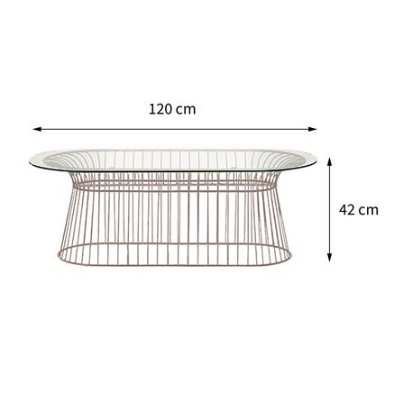 ชุดโซฟาสนาม 4 ที่นั่ง SPRING BURLY สีขาว/เบจ_2