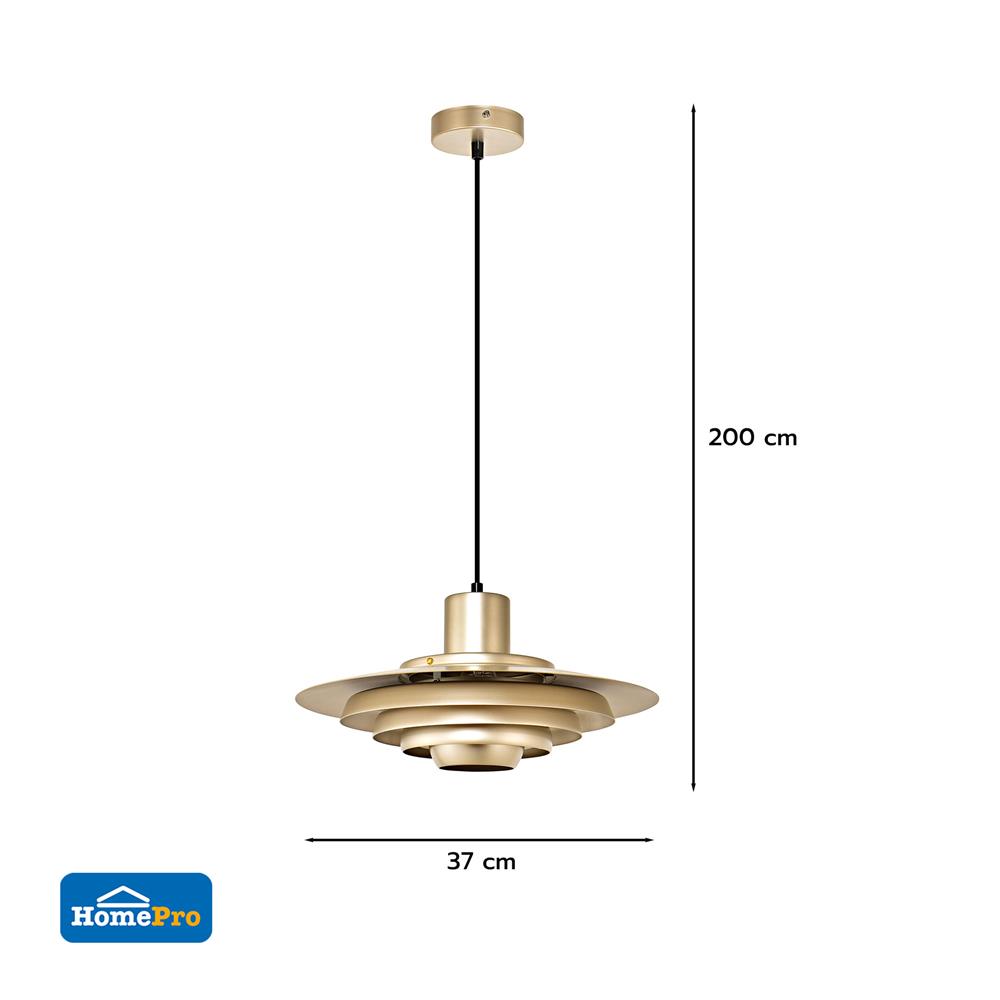 ไฟช่อ CARINI P249230-S สีเงิน 1 หัว