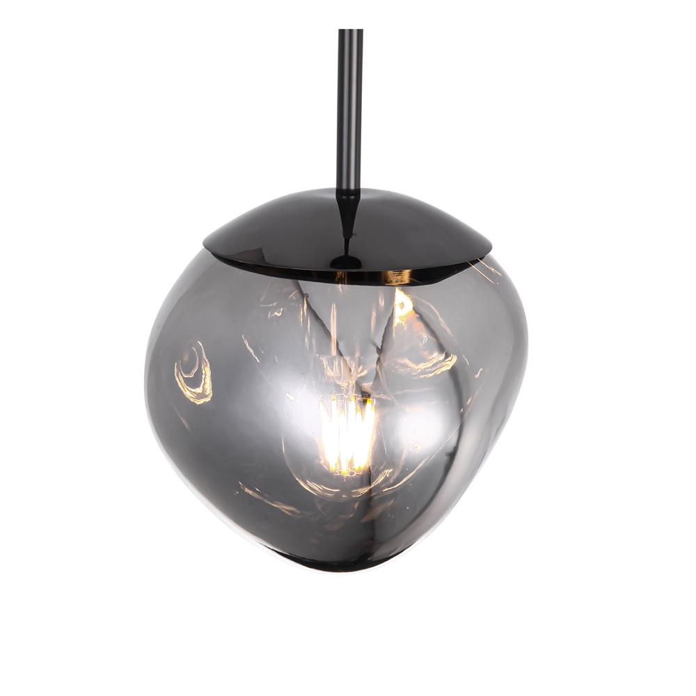 ไฟช่อ CARINI MS24311S สีเงิน/ดำ 1 หัว