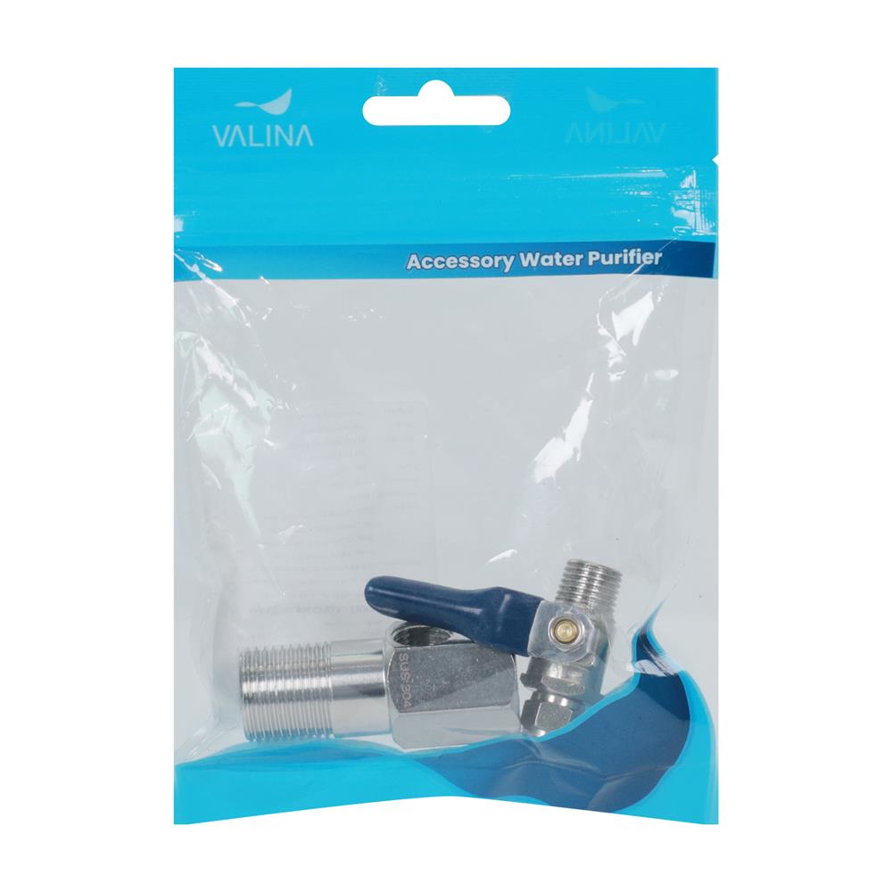 ชุดบอลวาล์วเครื่องกรองน้ำ VALINA 1/2X1/4 นิ้ว