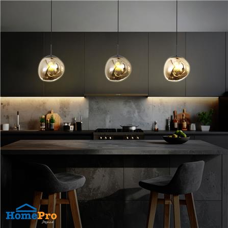 ไฟช่อ CARINI MS24311L สีเงิน/ดำ 1 หัว_2