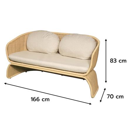 ชุดโซฟาสนาม 4 ที่นั่ง BENETTA NATURAL สีน้ำตาล_9