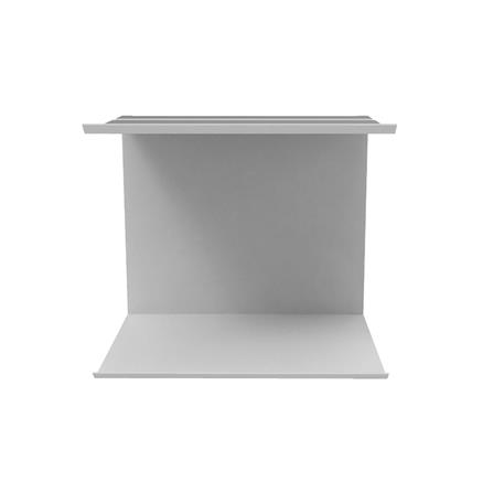 แผ่นชั้นวางของติดผนัง SPACEMAKER A1-001 30.3X20.4X25.3 ซม. สีเทา_1