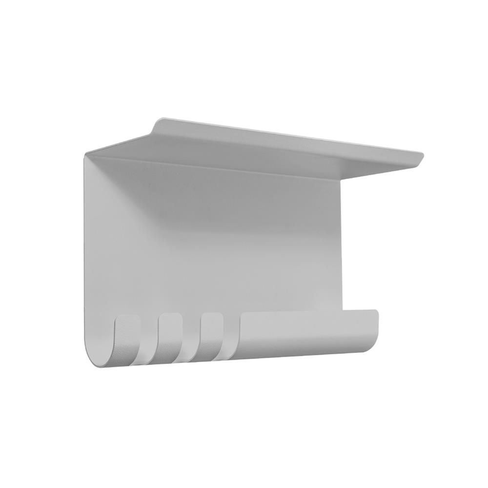 ที่แขวนของติดผนัง SPACEMAKER A1-005-ND ขนาดกลาง สีเทา