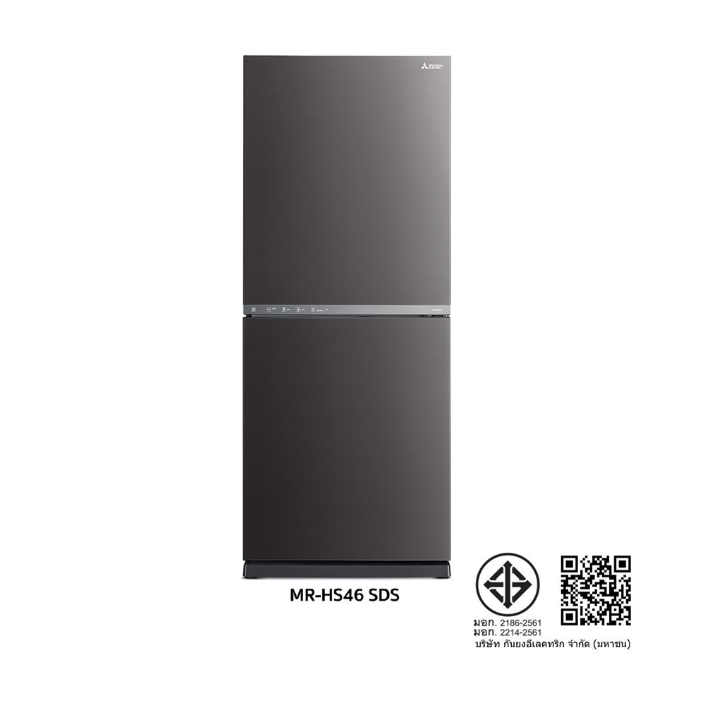 ตู้เย็น 2 ประตู MITSUBISHI MR-HS46EY-SDS 14.9 คิว สีเงินเข้ม