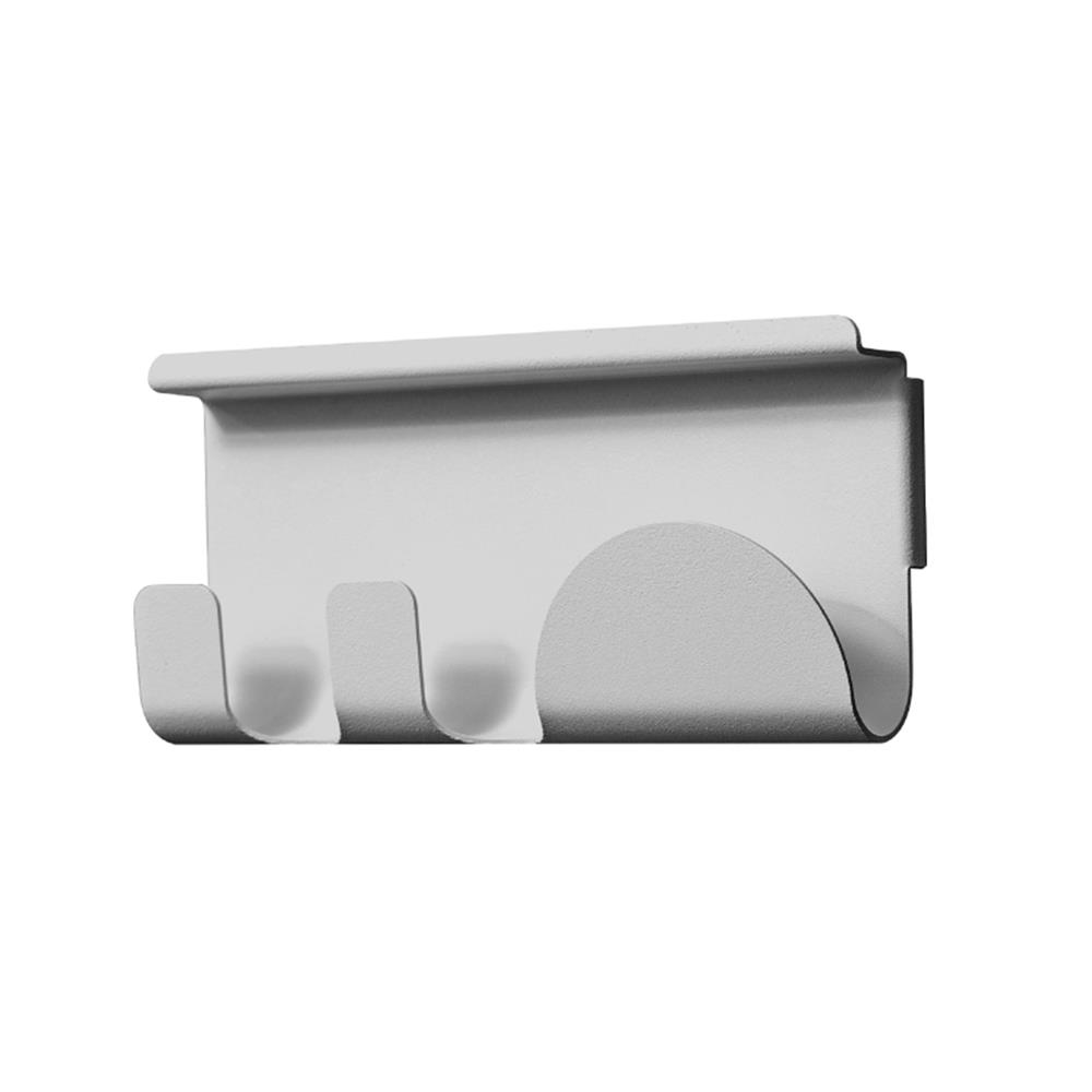 ที่แขวนของเจาะผนัง SPACEMAKER A1-007 ขนาดเล็ก สีเทา