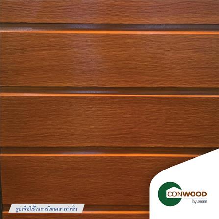ไม้ผนังบังใบ CONWOOD ลายเสี้ยน หน้า 6 นิ้ว 1.1X15X305 ซม. สีขาวงาช้าง_3