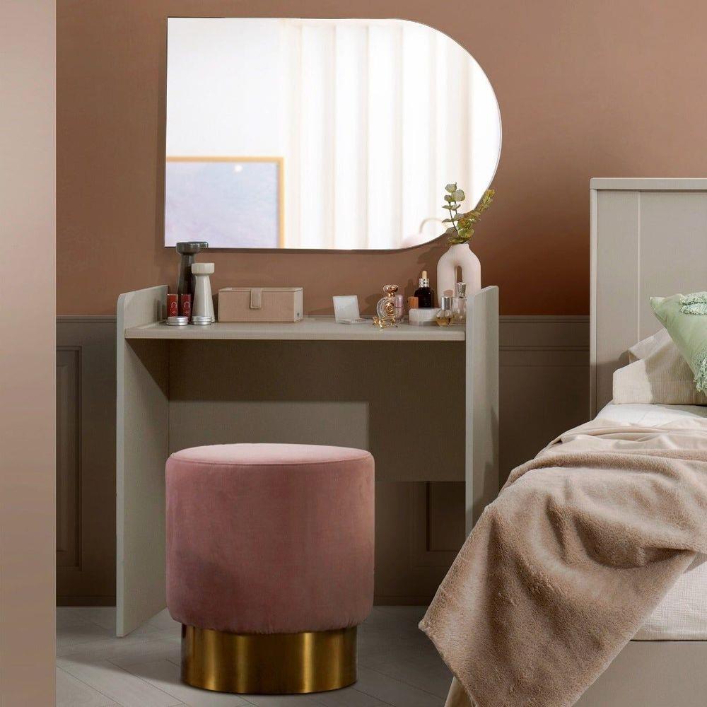 โต๊ะเครื่องแป้ง SB FURNITURE 19225505 90 ซม. สีน้ำตาล/ครีม