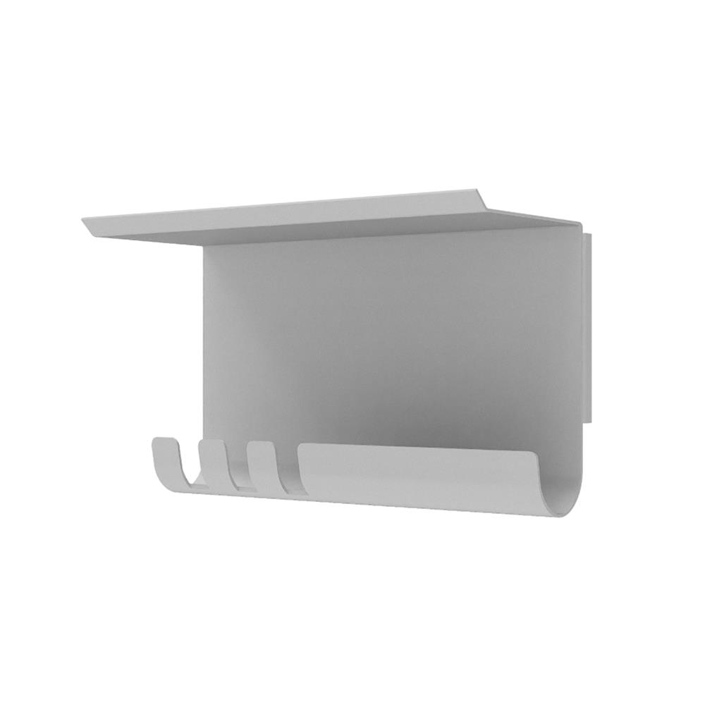 ที่แขวนของเจาะผนัง SPACEMAKER A1-005 ขนาดกลาง สีเทา