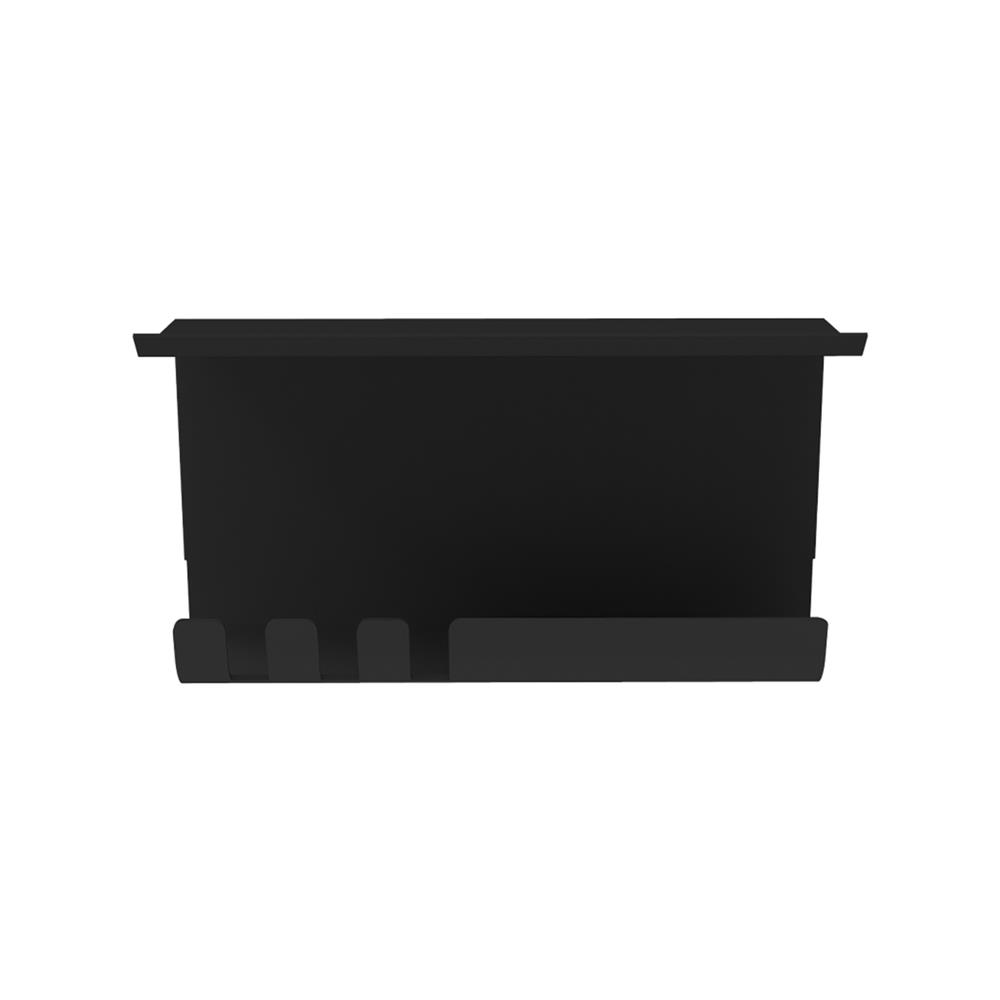 ที่แขวนของเจาะผนัง SPACEMAKER A1-005 ขนาดกลาง สีดำ