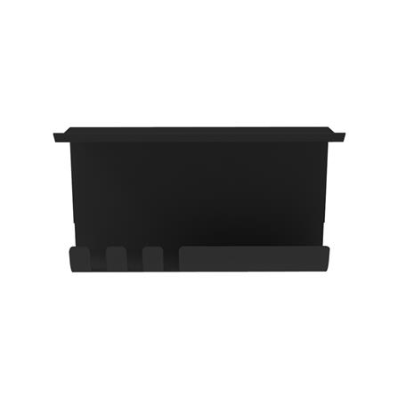 ที่แขวนของเจาะผนัง SPACEMAKER A1-005 ขนาดกลาง สีดำ_1