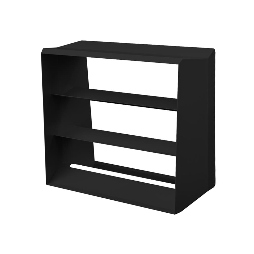 ชั้นวางรองเท้าเหล็ก 3 ชั้น SPACEMAKER A3-005-B 59.9X29.2X48.4 ซม. สีดำ