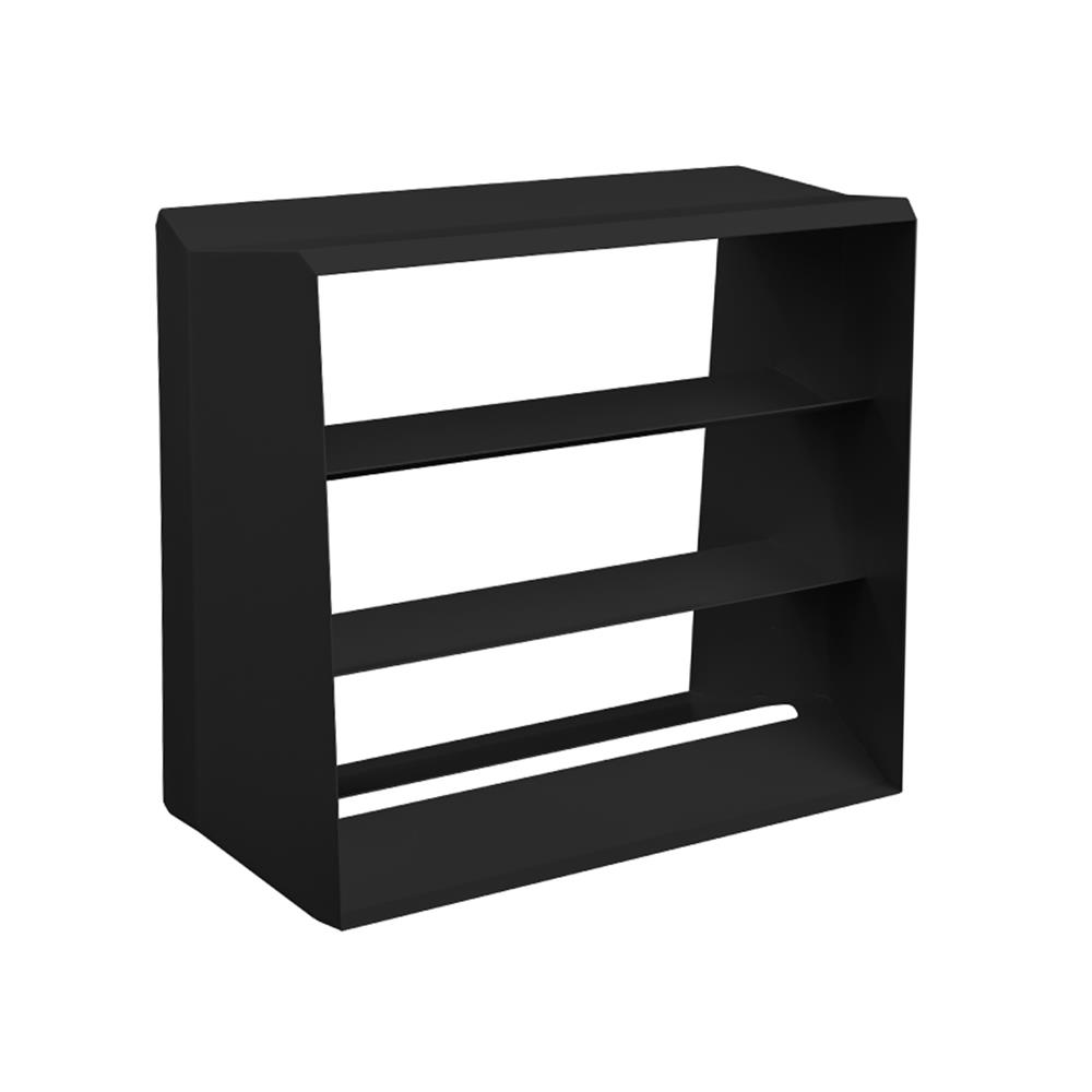 ชั้นวางรองเท้าเหล็ก 3 ชั้น SPACEMAKER A3-005-B 59.9X29.2X48.4 ซม. สีดำ