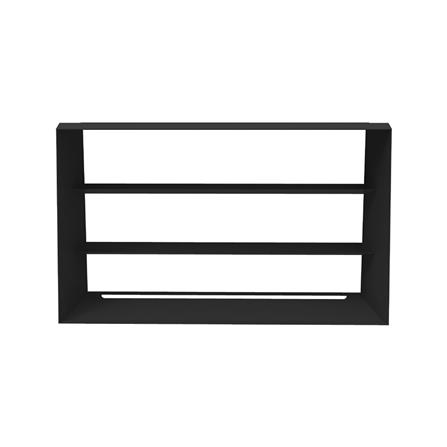 ชั้นวางรองเท้าเหล็ก 3 ชั้น SPACEMAKER A3-005-X-B 80.3X29.2X48.5 ซม. สีดำ_1