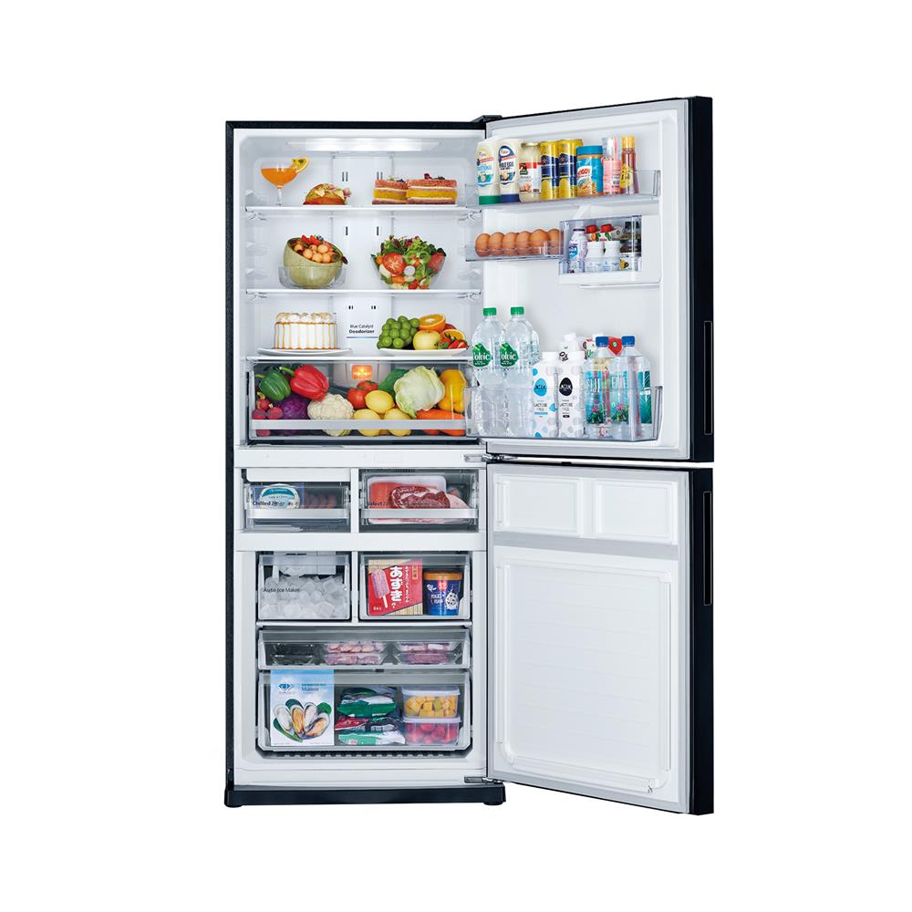 ตู้เย็น 2 ประตู MITSUBISHI MR-HGS46EY-GBK 14.9 คิว กระจกดำ