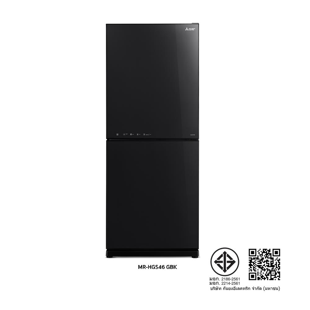 ตู้เย็น 2 ประตู MITSUBISHI MR-HGS46EY-GBK 14.9 คิว กระจกดำ