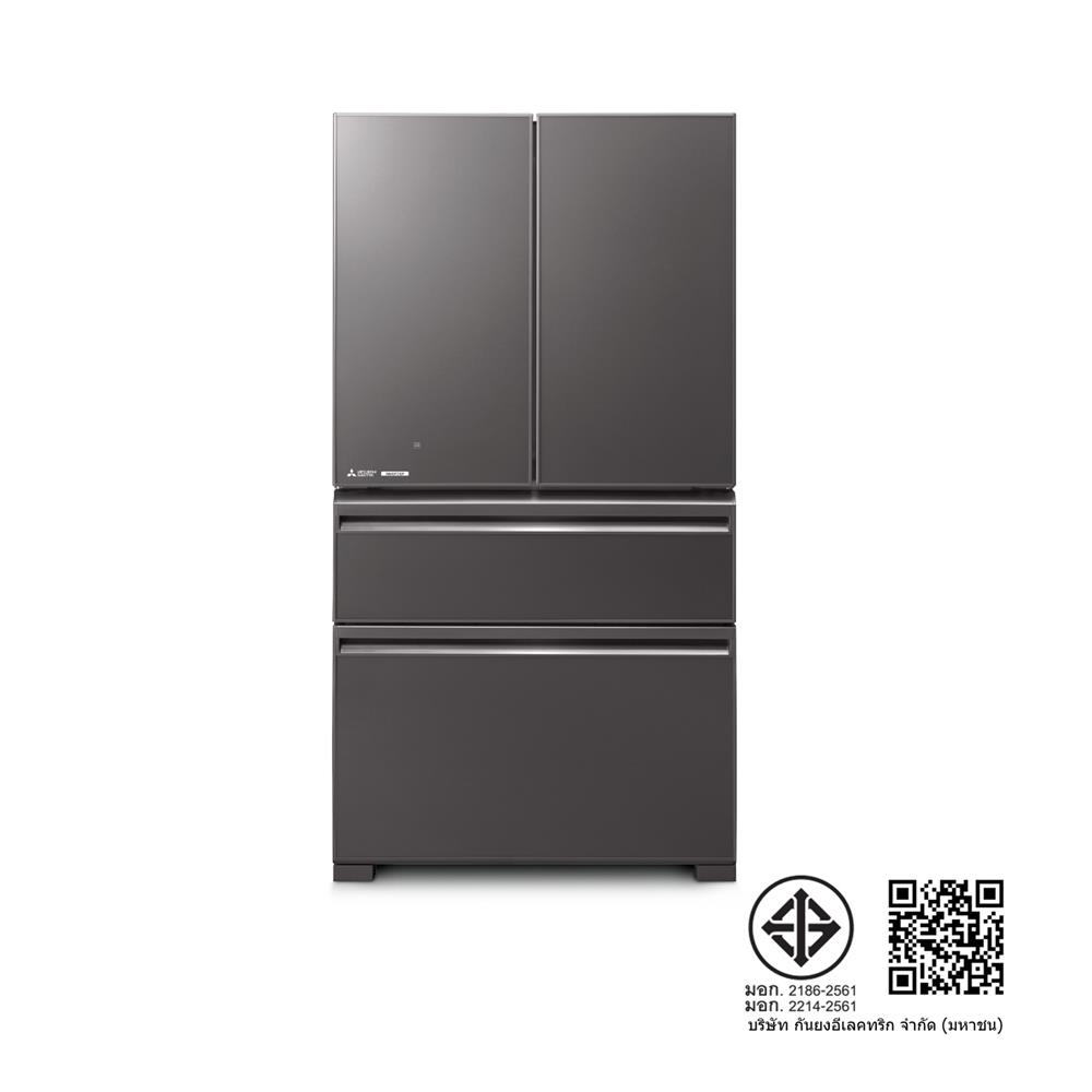 ตู้เย็น MULTI DOOR MITSUBISHI MR-LX60EY-GDS 19.9 คิว กระจกเทา