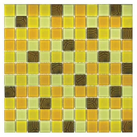 โมเสคแก้ว 30x30 ซม. DURAGRES ดิซซี่ เยลโล่_0