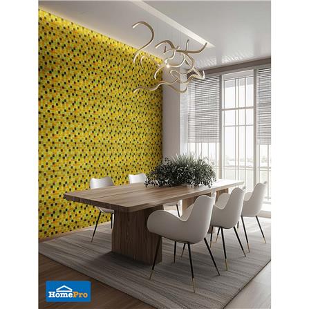 โมเสคแก้ว 30x30 ซม. DURAGRES ดิซซี่ เยลโล่_3