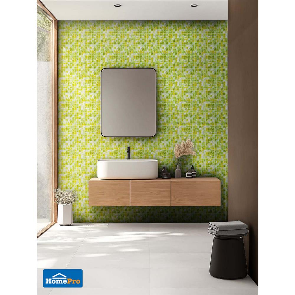 โมเสคแก้ว 30x30 ซม. DURAGRES กรีน อาร์ต