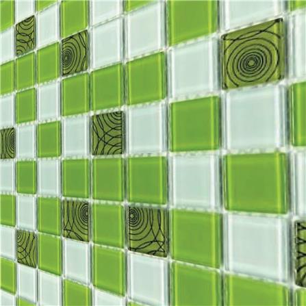 โมเสคแก้ว 30x30 ซม. DURAGRES ดิซซี่ กรีน_1