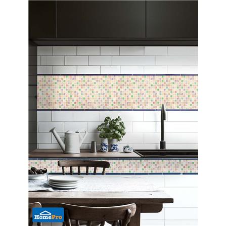 โมเสคแก้ว 30x30 ซม. DURAGRES สวีท เบจ มาเบิ้ล_4