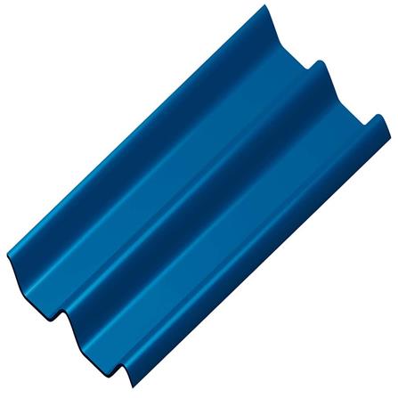 กระเบื้องหลังคา ลอนคู่ DURAONE 50x150x0.5 ซม. สีน้ำเงินวาสนา_0