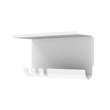 ที่แขวนของเจาะผนัง SPACEMAKER A1-005 ขนาดกลาง สีขาว_0