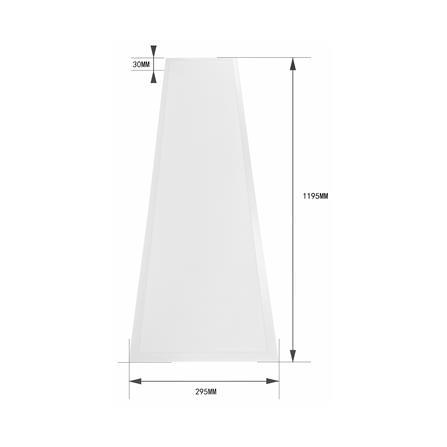 โคมฝังฝ้า LED SYLVANIA PANEL SYLFLAT 48 วัตต์ 30x120 ซม. DAYLIGHT/COOL WHITE/WARM WHITE_6