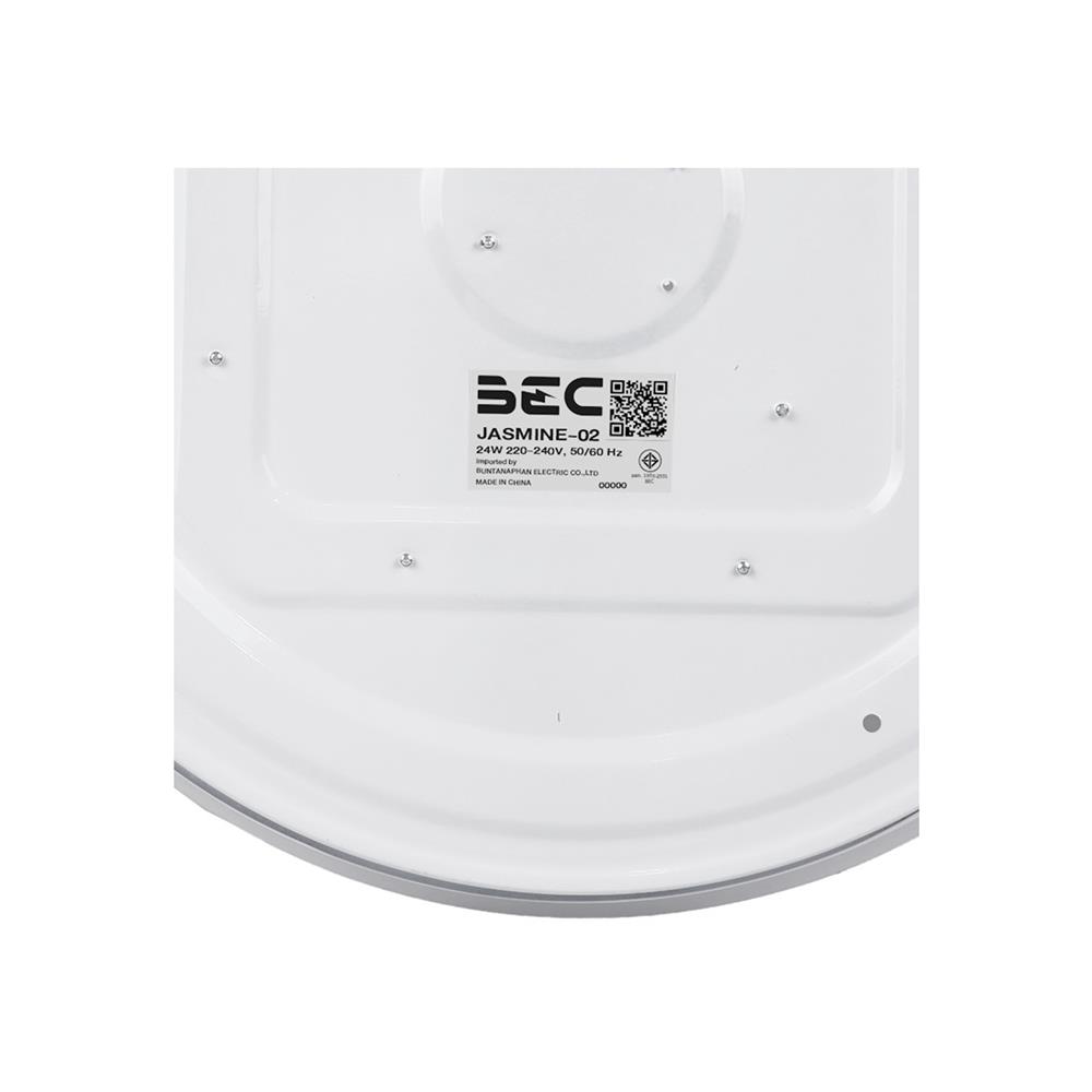 ไฟเพดาน LED BEC JASMINE-02 15 นิ้ว 24 วัตต์ DAYLIGHT สีขาว