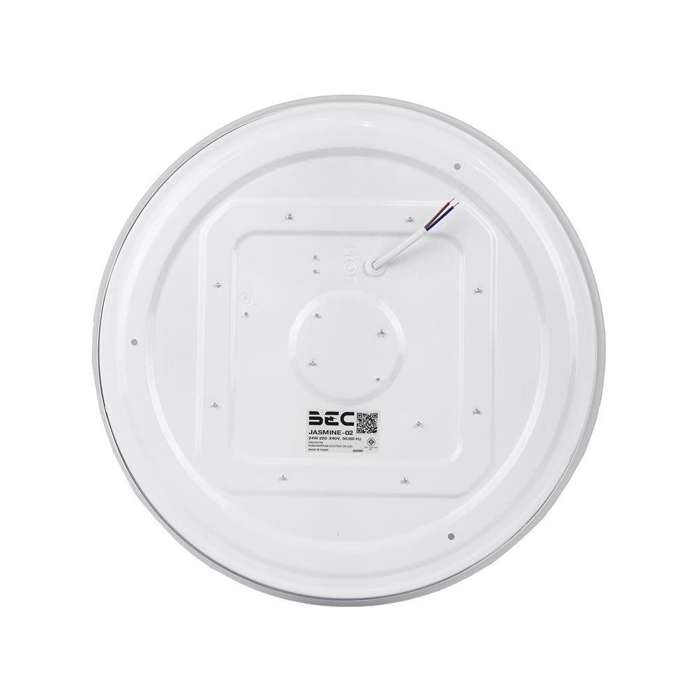 ไฟเพดาน LED BEC JASMINE-02 15 นิ้ว 24 วัตต์ DAYLIGHT สีขาว