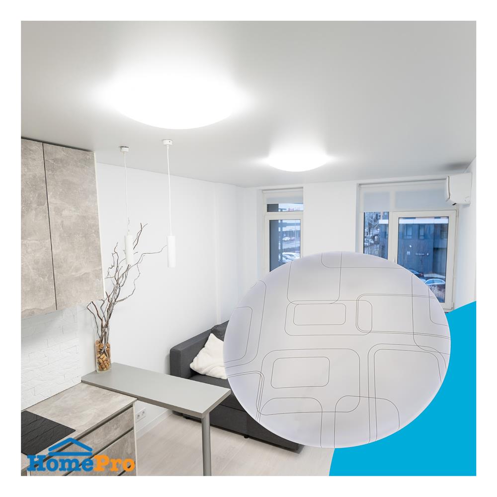 ไฟเพดาน LED BEC JASMINE-02 15 นิ้ว 24 วัตต์ DAYLIGHT สีขาว