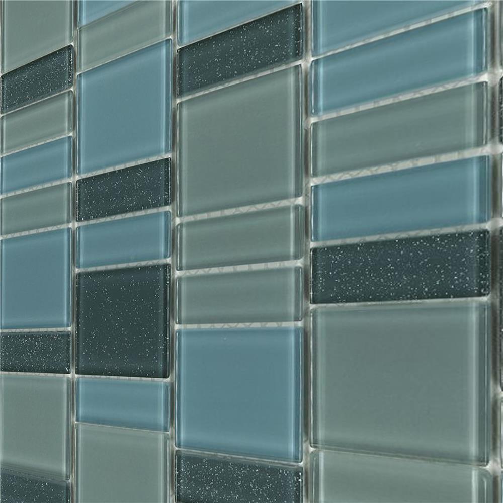 โมเสคแก้ว 30x30 ซม. DURAGRES สโมคกี้ เทา