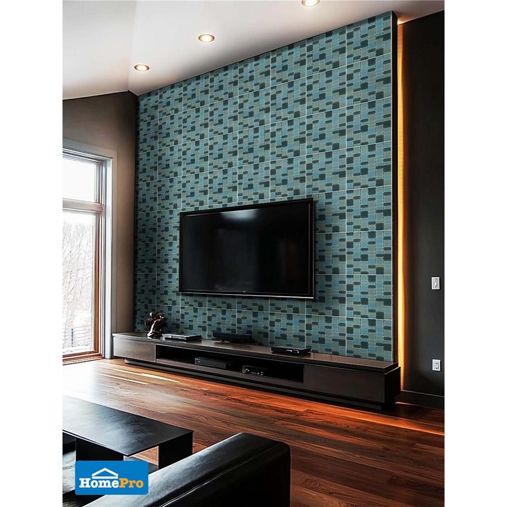 โมเสคแก้ว 30x30 ซม. DURAGRES สโมคกี้ เทา