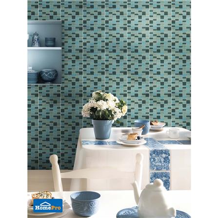 โมเสคแก้ว 30x30 ซม. DURAGRES สโมคกี้ เทา_3