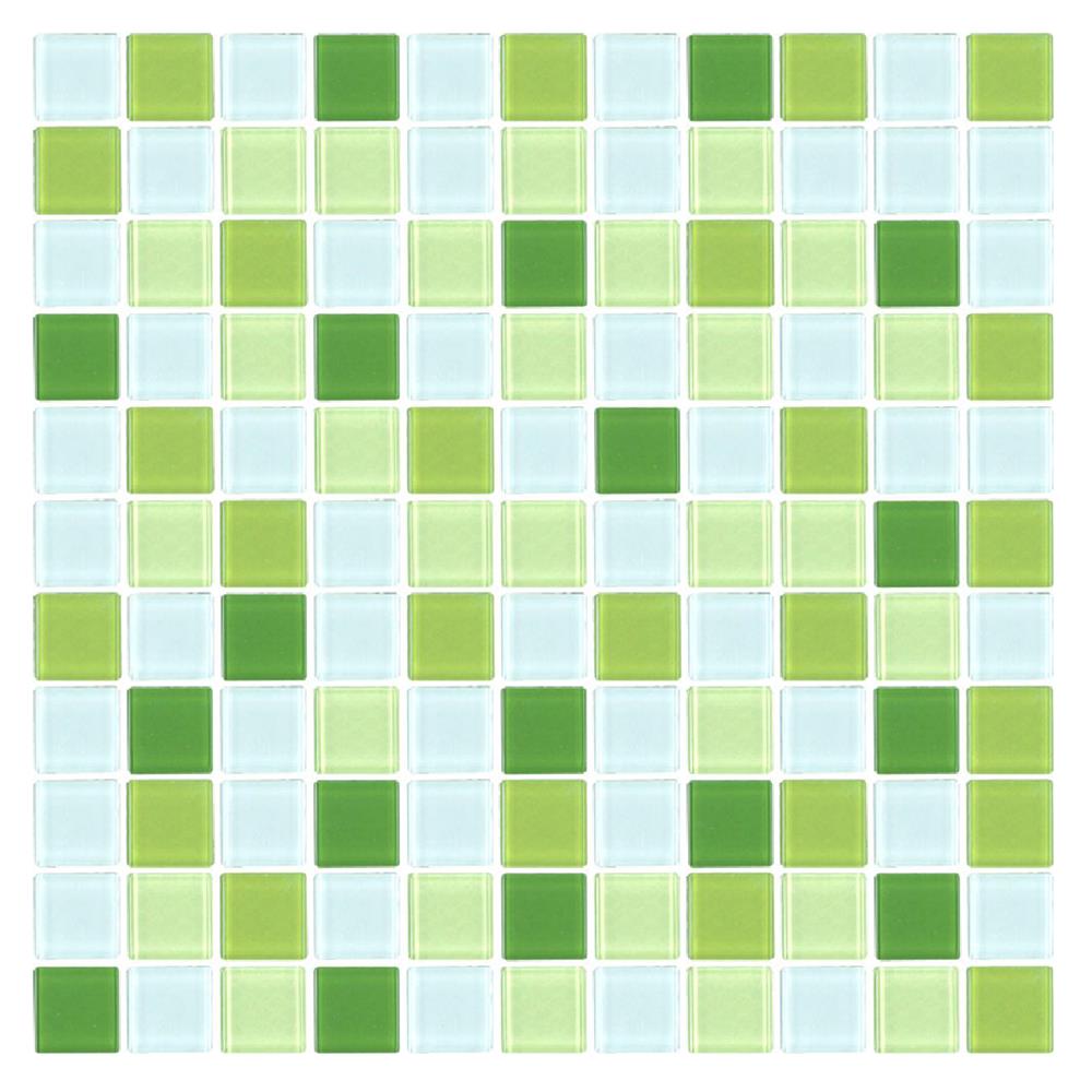 โมเสคแก้ว 30x30 ซม. DURAGRES กรีน ไดมอน